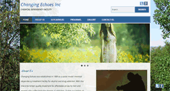 Desktop Screenshot of changingechoes.com